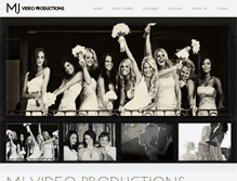 Tablet Screenshot of mjvideoproductions.com